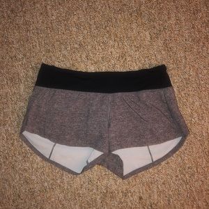 Luluemon speed up shorts size 6